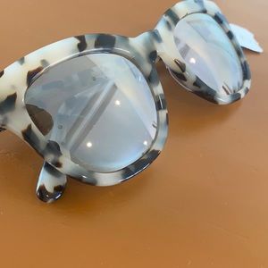 J Crew Mirrored Tortoise Sunglasses NWT